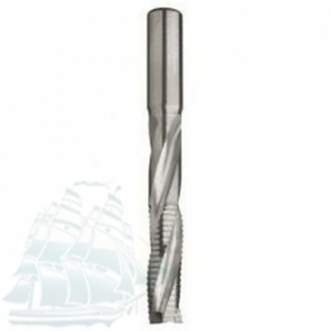Концевая спиральная фреза для выборки паза для замка Ital Tools D16 B45/95 L150 S16 Z=3RL RH+ (40816RL11)