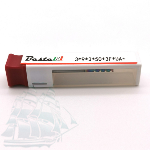 Фреза твердосплавная 3х9х3х50х3F UA+