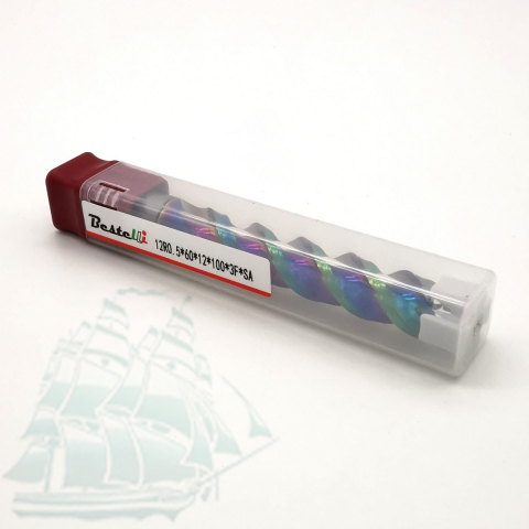 Фреза твердосплавная 12R0.5х60х12х100х3F SA