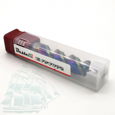 Фреза твердосплавная 12R0.5х36х12х75х3F SA